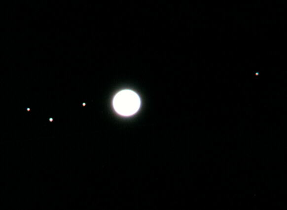 Jupiter mit Monden - Bild P007
