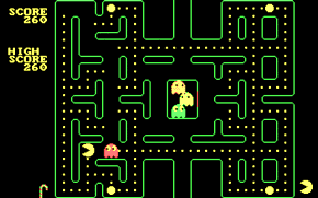 PC-Man, ein Pac-Man Klassiker aus Kilobyte-Zeit.